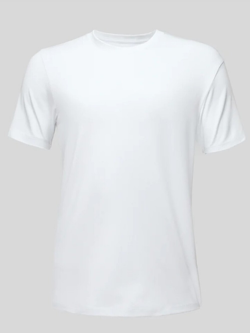 MANMADE THE T-SHIRT white Cotton Knit Logo Men's 2XL Crew Neck Short Sleeve.  46